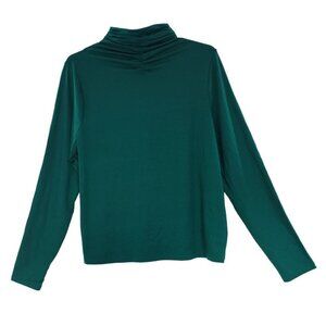 A New Day, High-neck blouse, long sleeves, for women, Size XL, green color. NWT.
